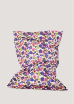 Kaikoo Leaf Print XL Floor Cushion (100x140cm)