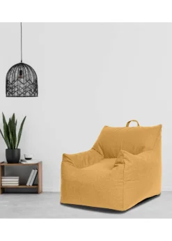 Kaikoo Ochre Large Single Chair  in Luxury Brushed Polyester