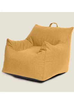 Kaikoo Ochre Large Single Chair  in Luxury Brushed Polyester