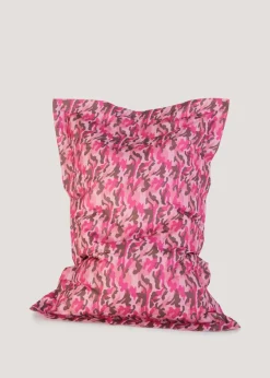 Kaikoo Pink Camo Print XL Floor Cushion (100x140cm)