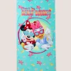 Kids Blue Minnie & Daisy Beach Towel