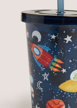 Kids Blue Space Tumbler