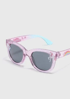 Kids Lilac Unicorn Sunglasses