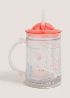 Kids Multicolour Mermaid Glitter Tumbler