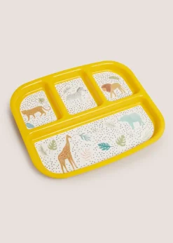 Kids Multicolour Safari Padded Placemat