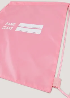 Kids Pink School Pump Bag