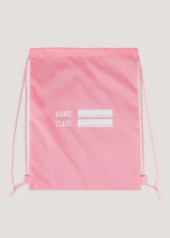 Kids Pink School Pump Bag