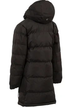 Kids Trespass Black Tiffy Padded Jacket (3-12yrs)
