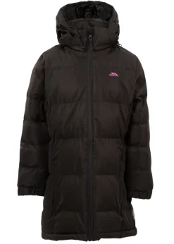 Kids Trespass Black Tiffy Padded Jacket (3-12yrs)