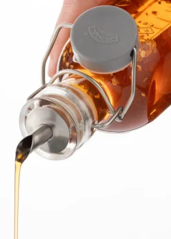 Kilner Set of 2 Oil Bottles & Metal Rack (300ml)