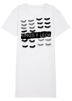 Kings Of Leon Eyelashes White Music Nightdress