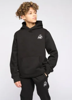 Kings Will Dream Black Crosby Hoodie (7-14 yrs)