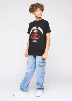 Kings Will Dream Black Pasadena T Shirt (7-14 yrs)