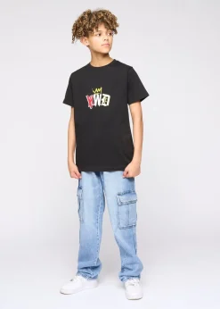 Kings Will Dream Black Ransom T-Shirt (7-14 yrs)