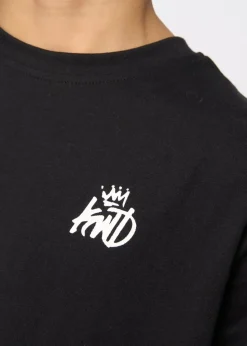 Kings Will Dream Black Stanton T-Shirt (7-14 yrs)