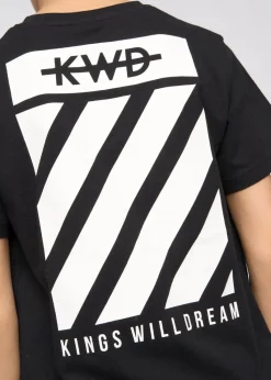 Kings Will Dream Black Stanton T-Shirt (7-14 yrs)