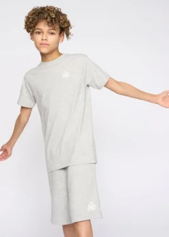 Kings Will Dream Grey Marl Stanton T-Shirt (7-14 yrs)