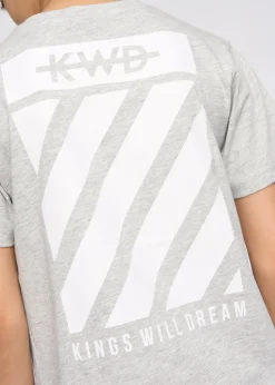 Kings Will Dream Grey Marl Stanton T-Shirt (7-14 yrs)