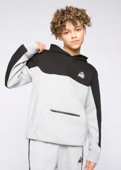 Kings Will Dream Grey Marl Techy Tracksuit (7-14 yrs)