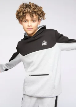 Kings Will Dream Grey Marl Techy Tracksuit (7-14 yrs)
