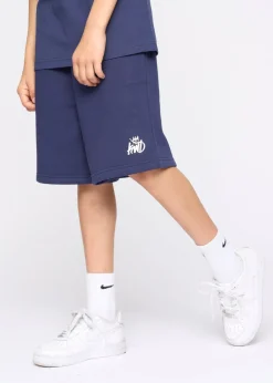 Kings Will Dream Navy Crosby Jog Shorts (7-14 yrs)