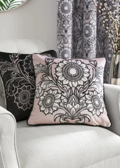 Laurence Llewelyn-Bowen Romilly Natural Filled Cushion (43cm x 43cm)