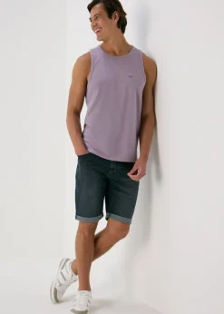 Lilac  Jersey Ringer Vest