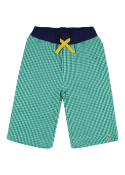 Lilly & Sid Green Gingham Print Shorts (24 Months- 8 Years)