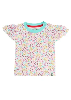 Lilly & Sid Multi Mini Floral Print Top & Short Set (0- 24 Months)