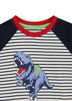 Lilly & Sid Multicoloured Dinosaur Print Top (0-8 Years)