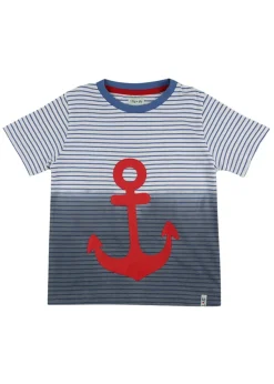 Lilly & Sid Multicoloured Anchor Print T-Shirt (24 Months- 8 Years)