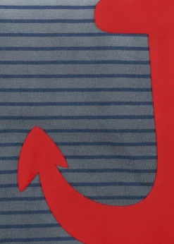 Lilly & Sid Multicoloured Anchor Print T-Shirt (24 Months- 8 Years)