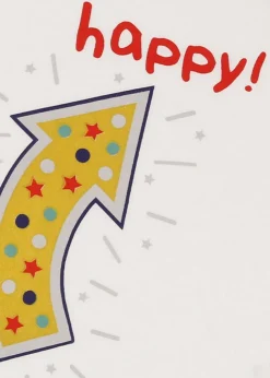 Lilly & Sid Multicoloured Happy Slogan Print T-Shirt (24 Months- 8 Years)