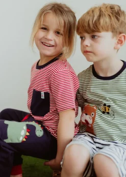 Lilly & Sid Multicoloured Stripe Print Top (0-8 Years)