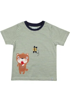 Lilly & Sid Multicoloured Stripe Print Top (0-8 Years)
