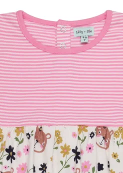Lilly & Sid Multicoloured Print Dress (0-8 Years)
