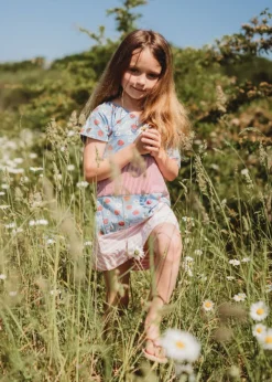 Lilly & Sid Multicoloured Strawberry Print Dress (0-8 Years)