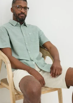 Lincoln Green Slub Shirt