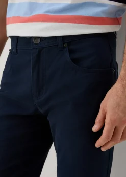 Lincoln Navy 5 Pocket Trousers