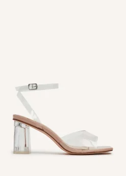 Linzi Cindy Sand Perspex Sandal