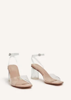 Linzi Cindy Sand Perspex Sandal