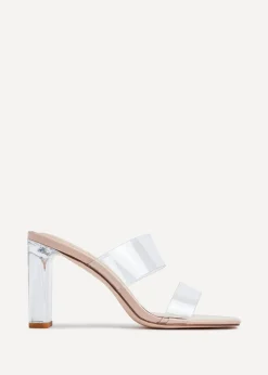 Linzi Deni Nude Perspex Mule