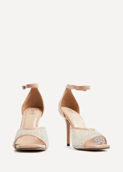 Linzi Erica Sand Patent Stiletto Heel