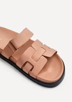 Linzi Essential Dusky Pink Slip On Sandal