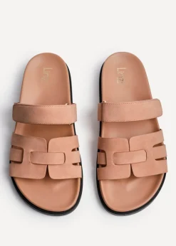 Linzi Essential Dusky Pink Slip On Sandal