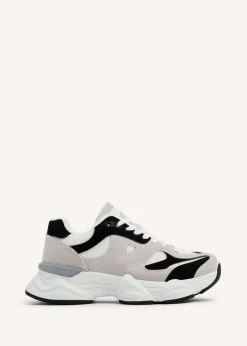 Linzi Hackney Black/Grey Two Tone Trainer