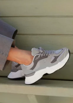 Linzi Hackney Grey Two Tone Trainer