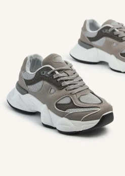 Linzi Hackney Grey Two Tone Trainer