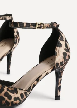 Linzi Thea Leopard Print Classic Stiletto Court Heel