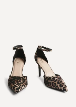 Linzi Thea Leopard Print Classic Stiletto Court Heel